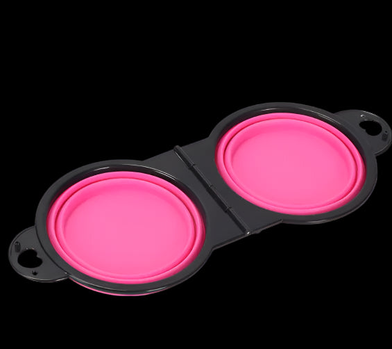 Portable Silicone Folding Dog Bowl