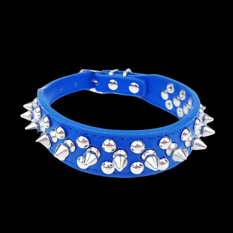 Studded Leather Pet Collar