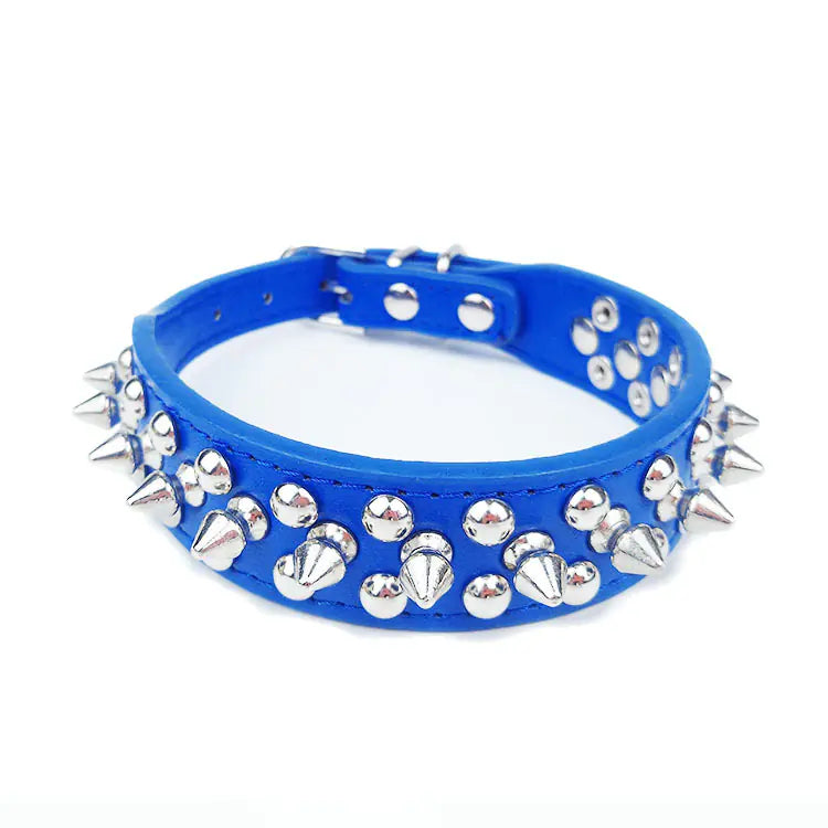 Studded Leather Pet Collar
