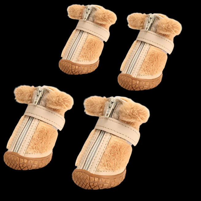 Winter Snow Dog Booties