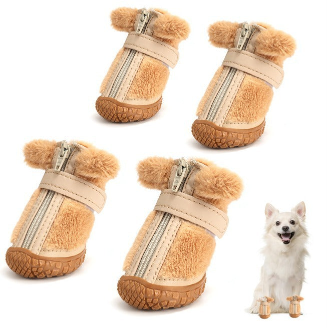 Winter Snow Dog Booties